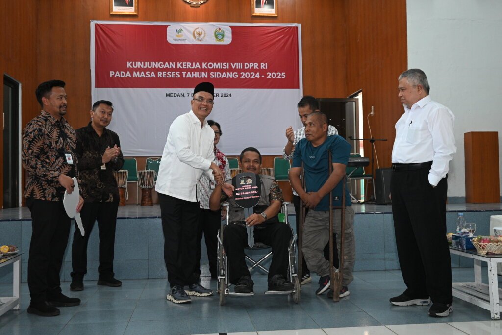 Komisi VIII Dukung Penuh Pembangunan dan Kesejahteraan bagi Penyandang Disabilitas di Medan